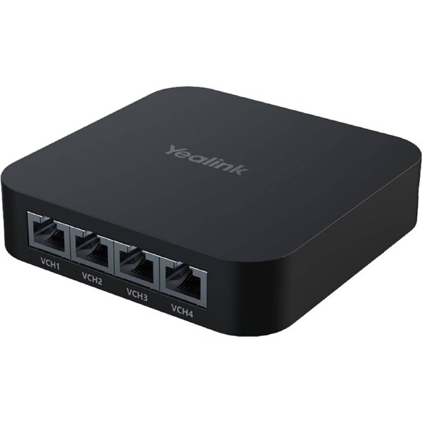 Yealink RCH40 4-Port PoE Switch Used For Connecting Yealink Meeting Room