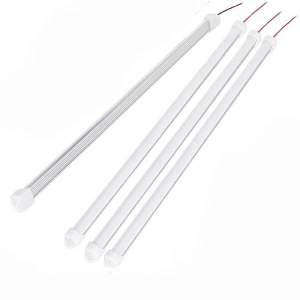 OZNALA 4x 50CM LED strip lights Bar Car 12V caravan boat fishing camping light Interior lamp