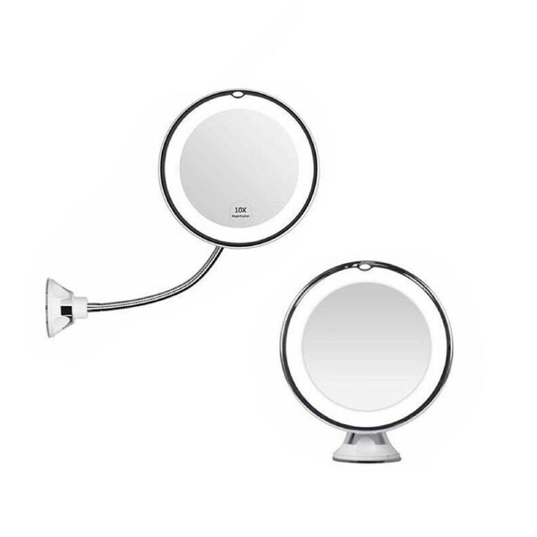 My Flexible Illuminated Mirror-As Seen on TV Bendable Neck with 10x Mag Flexi
