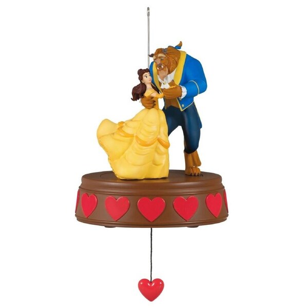 2023 Hallmark Keepsake Ornament - Disney Beauty and the Beast Fairy-Tale First Dance