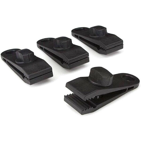 5pcs Tarp Clips Hangers Thumb Screw Camping Tent Clamps Lock Grip Heavy Duty