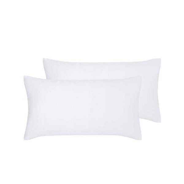 Accessorize Pair of White Hotel Deluxe Cotton King Pillowcases 50cm x 90cm
