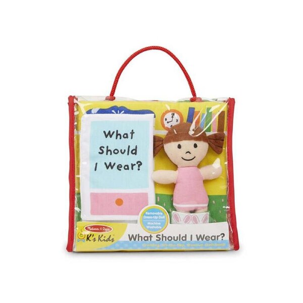 Melissa & Doug Soft Activity Book What Should I Wear?