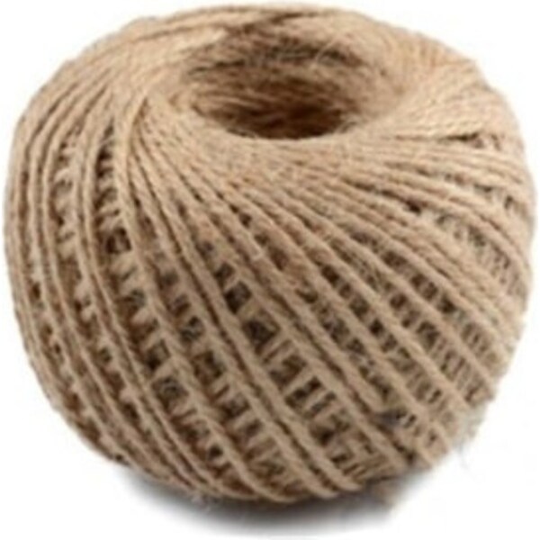 1pc Jute 50M Twine Roll Natural Gardening String