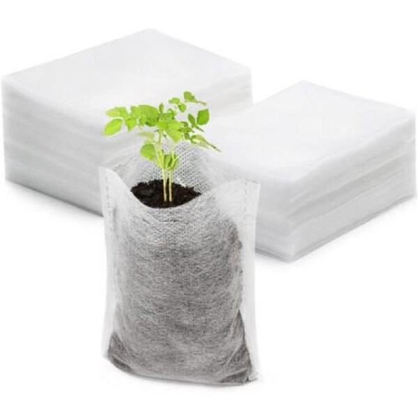 400pcs Non Woven Garden Plant Nursery Bags