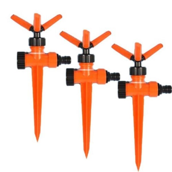 Save Water 3x 360° Rotation Sprinkler
