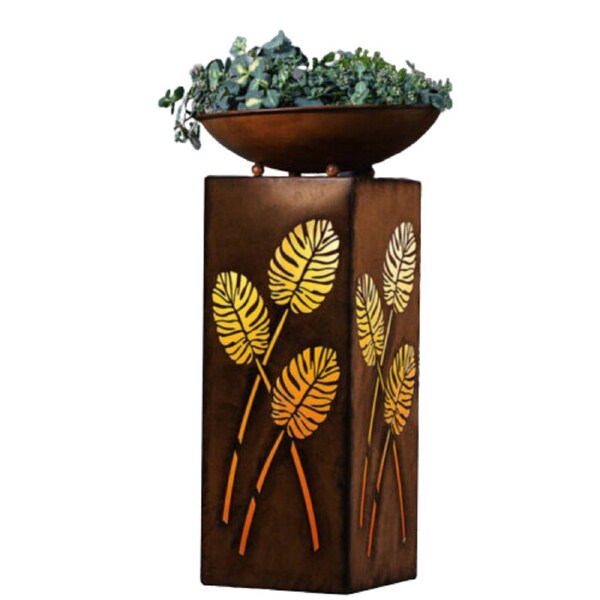1 Set Metal Bird Feeder LED Lamp