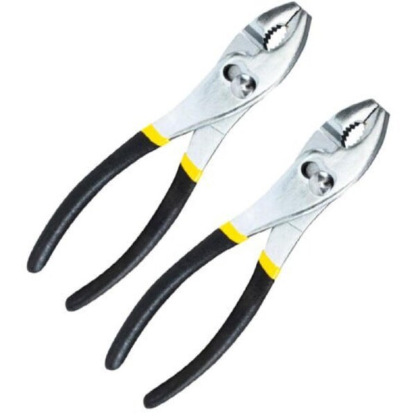 2x Plier Slip Joint Wrench Set