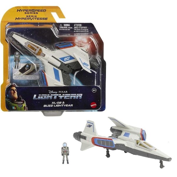 Disney Pixar-Xl-02 & Buzz Lightyear-Movie Hyperspeed Series Assorted Plane Jet Buzz Play Gift