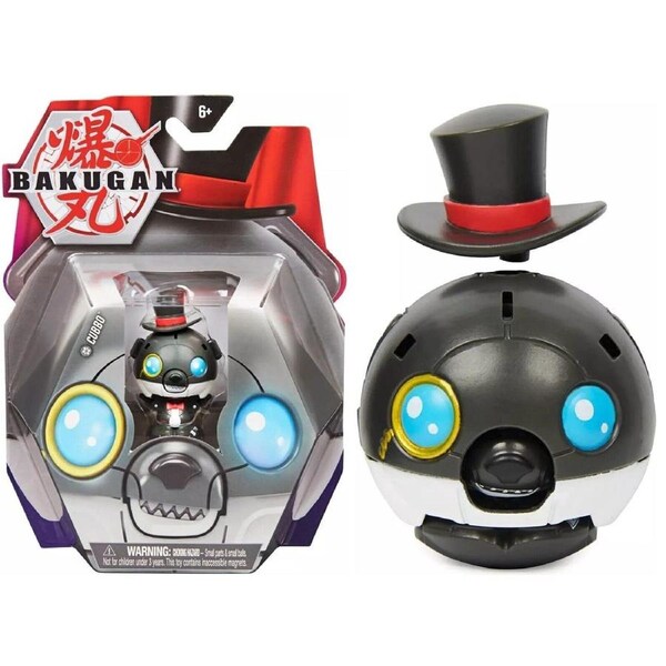 Bakugan Cubbo- Tuxedo- Collectibles Ages 6+ New Toy with Accessory and Character Card Fun