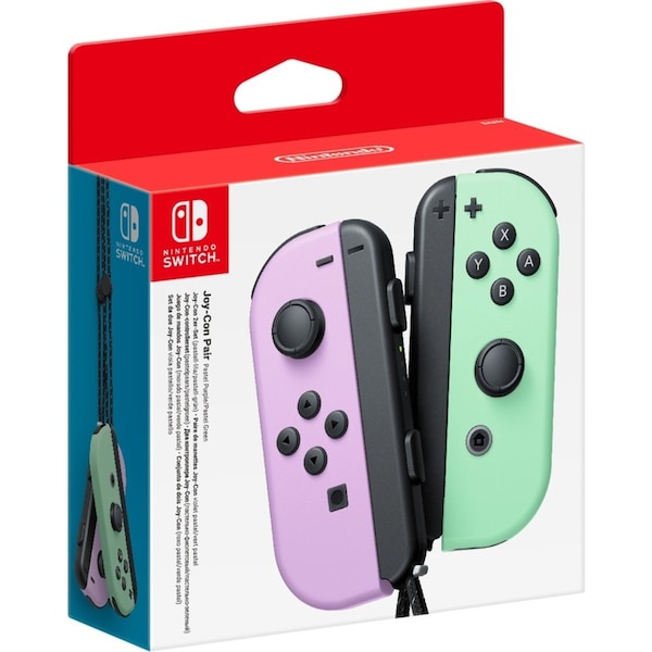Joy-Con Pastel Purple/Pastel Green Controller Pair Nintendo Switch