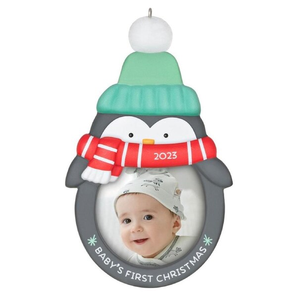 2023 Hallmark Keepsake Ornament - Baby's First Christmas Photo Frame