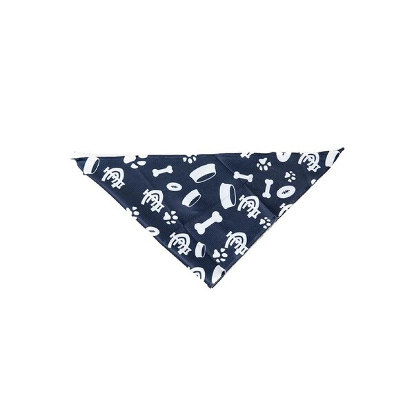 AFL Carlton Blues Pet Bandana S Dog 28cm Collar Triangle Neckerchief Accessory