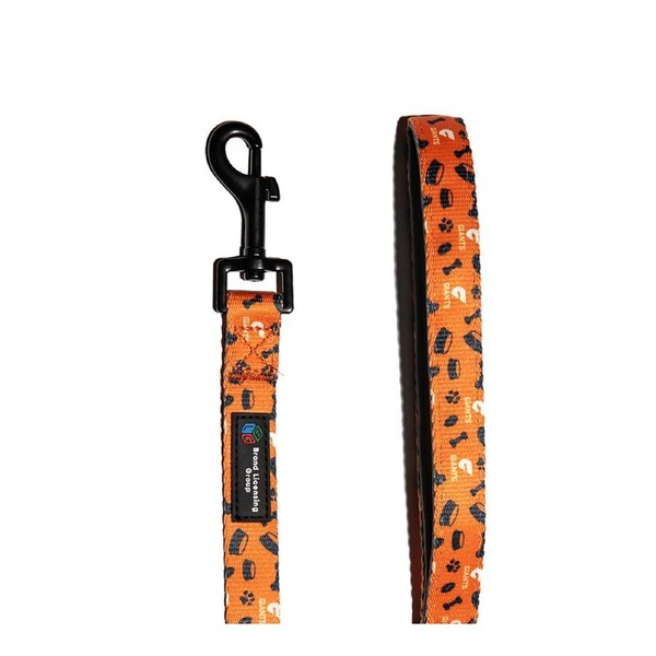 AFL GWS Giants Pet Lead Dog /Puppy 150cm Nylon Adjustable Travel Walk Leash Cord