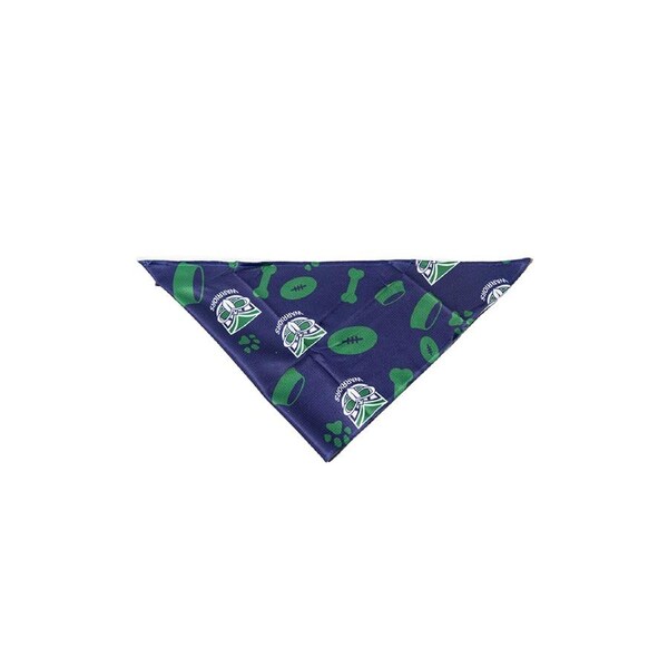 NRL New Zealand Warriors Pet Bandana S Dog 28cm Collar Triangle Scarf Accessory