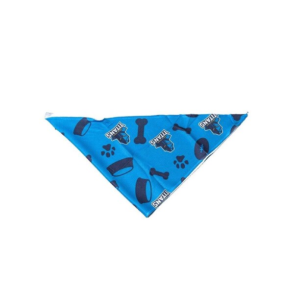 NRL Gold Coast Titans Pet Bandana L Dog 44cm Collar Triangle Scarf Accessory