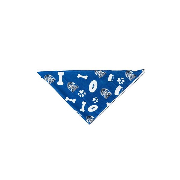 NRL Canterbury Bulldogs Pet Bandana S Dog 28cm Collar Triangle Neck Accessory