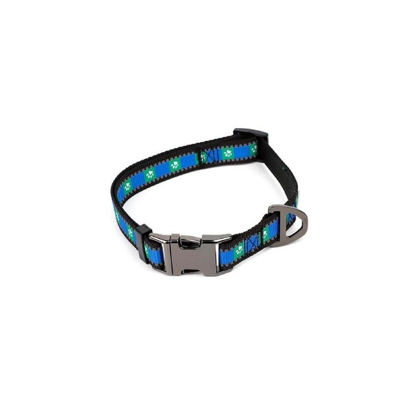 NRL New Zealand Warriors Pet Collar S Dog 23-43cm Nylon Accessory Strap Buckle