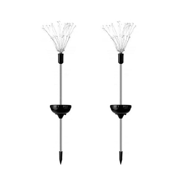 2X Fireworks LED Fairy String Lights Starburst Solar Xmas Garden Night Lamp