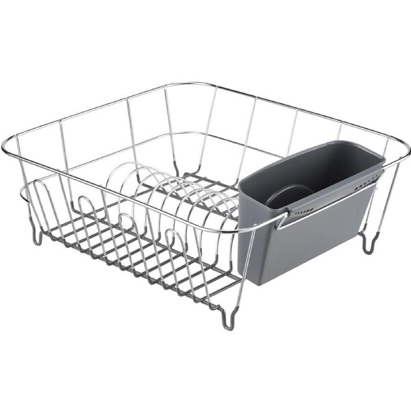 Brilliant Basics Dish Drainer with Cutlery Tray