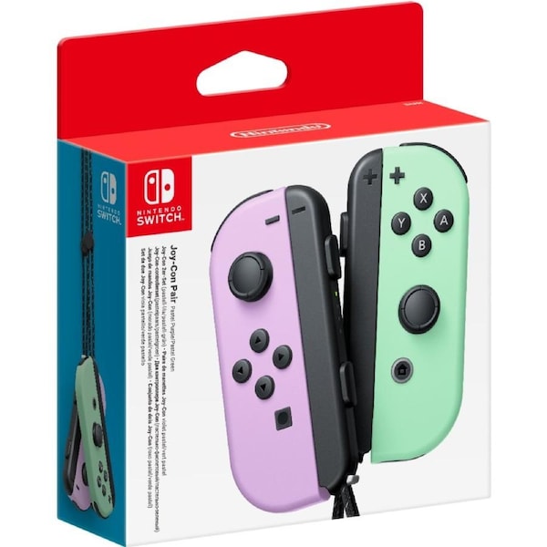 Nintendo Switch Joy-Con Pair - Pastel Purple and Pastel Green