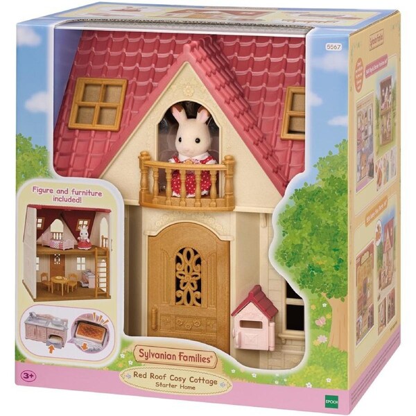 Sylvanian Families Red Roof Cosy Cottage Starter Home