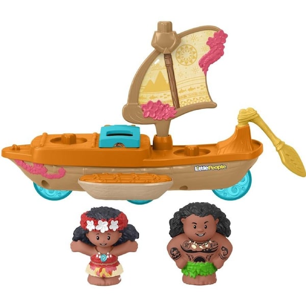 Disney Princess Moana & Maui's Canoe by Little People