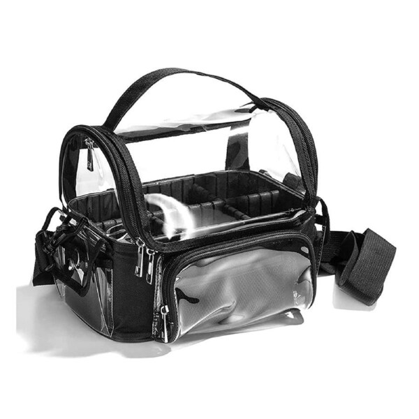 PVC Women's Bags Salon Makeup Tool Storage Bag Transparent Waterproof Travel Bag