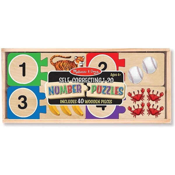 Melissa & Doug Self-Correcting Number Puzzles