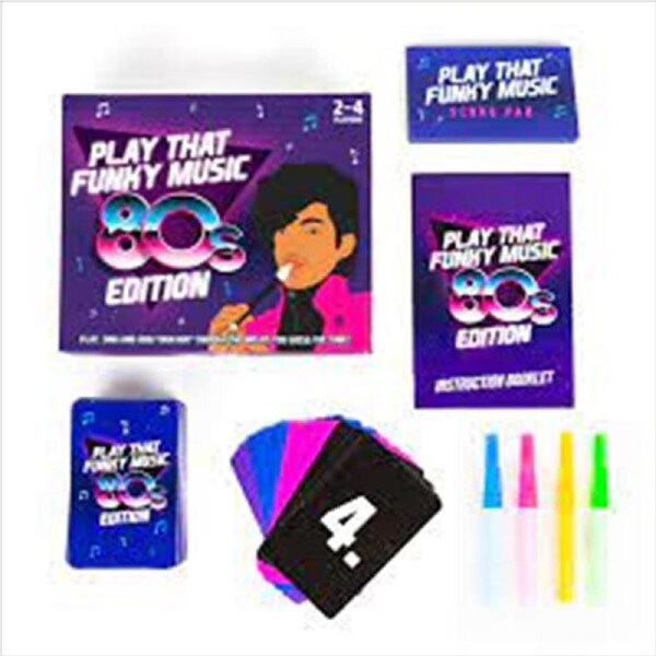 Play That Funky Music 80s Ed Card Game