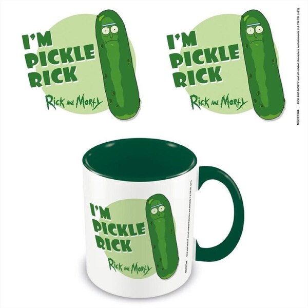 Rick and Morty Pickle Rick Mug