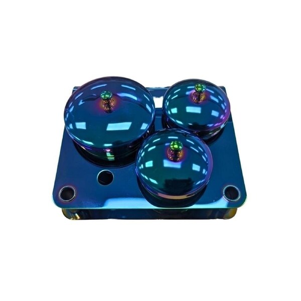 3 pcs Mini Acrylic Dip Dipping Powder & Liquid Set Container Jar Organizer Tray