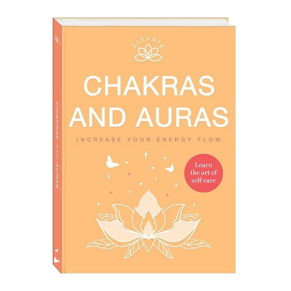 Elevate Chakras and Auras Mindful Wellness Self Care Book Spiritual Health