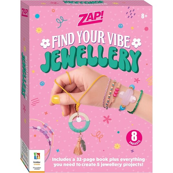 Zap! Extra Zap! Find Your Vibe Jewellery Craft Activity Kit Art Project 8y+