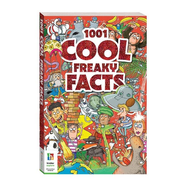 Wonderfull001 Cool Freaky Facts Soft Cover Fact Book Family Entertainment 6y+