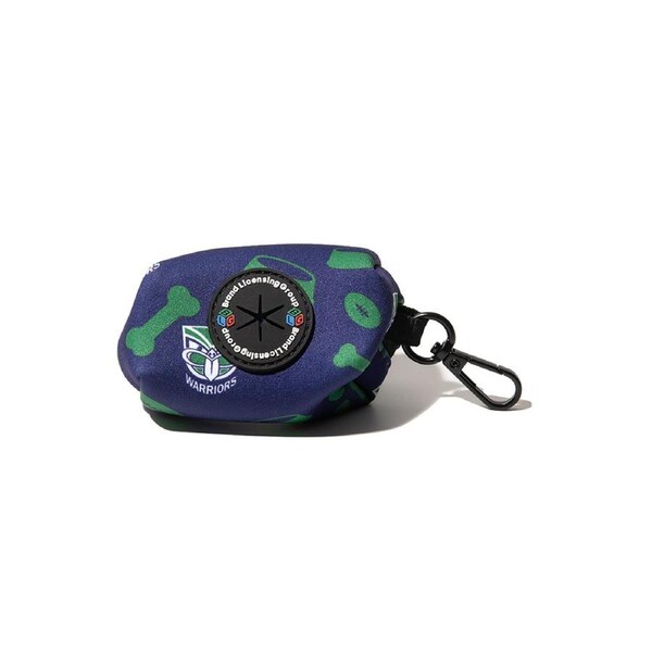NRL New Zealand Warriors Pet Poop Bag Holder Dog Waste Storage Pouch Dispenser