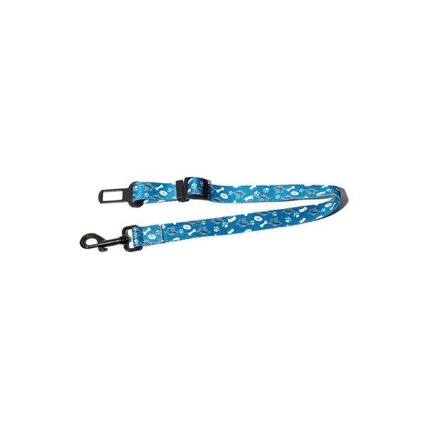 NRL Cronulla Sharks Pet Safety Belt Dog/Animal Car HarnessTravel Secure Leash