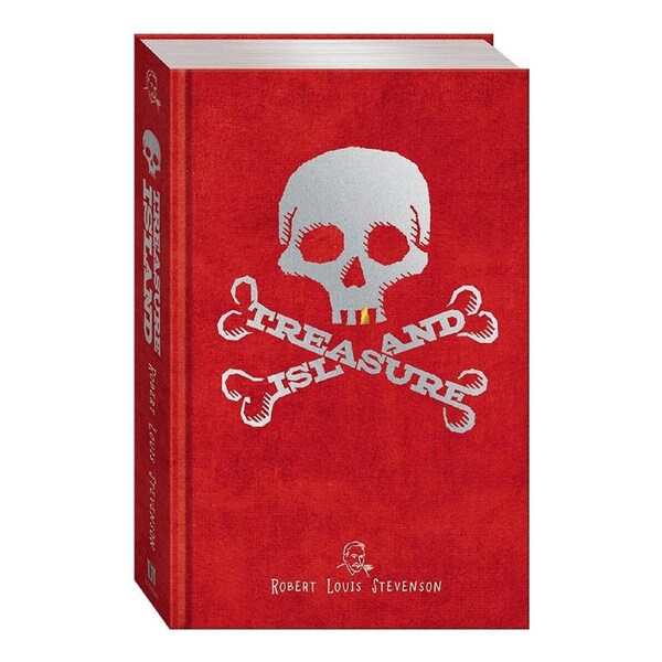 Bonney Press Treasure Island Unabridged Classic Hard Cover Book Fiction