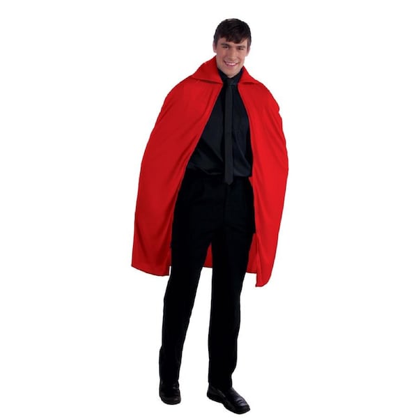 Red 45" Cape for Adults