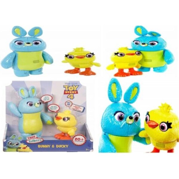 Toy Story Disney Interactive True Talkers Bunny and Ducky 2-Pack Ages 3+ Toy