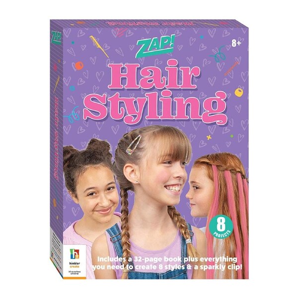 Zap! Extra Hair Styling Art And Craft Activity Kit Kids/Childrens Project 8y+