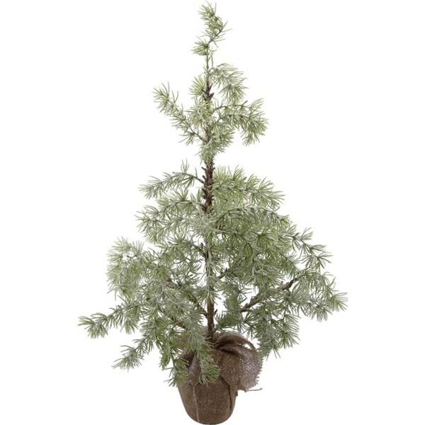 Colours Of Christmas Burlap Base 80x35cm Xmas Tree Holiday Home Decoration Green