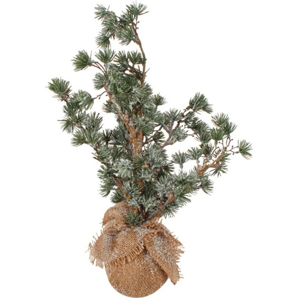 Colours Of Christmas 50cm Bonsai Xmas Tree Indoor Home/Room Holiday Decor Green