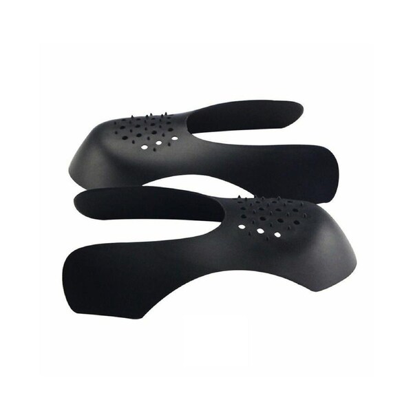 (35-40 S) Shoe Anti Crease Protector Force Fields Sneaker Guard Decreaser Shield - 2 Colours Black