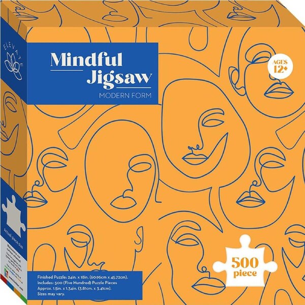 Elevate Mindfulness 500pc Jigsaw Puzzle: Modern Form Kids Activity Play Toy