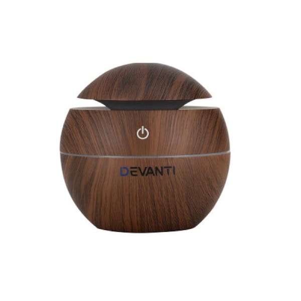 Aroma Diffuser Aromatherapy Essential Oils Air Humidifier LED 130ML