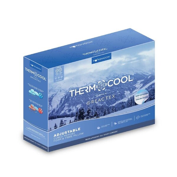 Moonshadow Adjustable Cube Thermocool Pillow