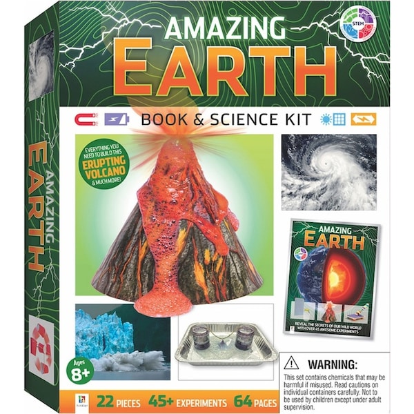 Curious Universe Science Kit: Amazing Earth Educational Activity Set 7y+