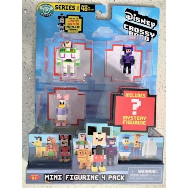 Crossy Road New Disney 4 Pack Ages 5+ Toy Story Mickey Mouse Big Hero Lion Guard