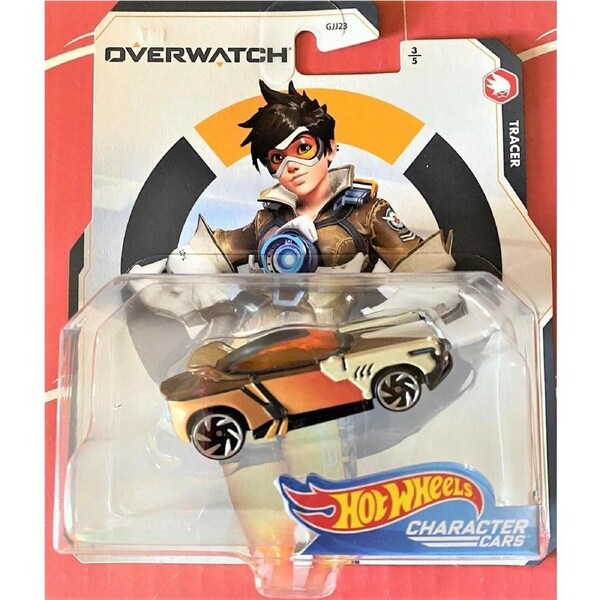 Hot Wheels Overwatch Die-Cast-Tracer style 2-Car Ages 3+ Toy Game